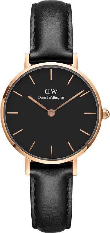 women's mechanical watches with Japanese SuperLuminova display -Daniel Wellington Watch Petite Sheffield 28mm