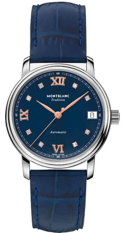 women's mechanical watches with GMT function -Montblanc Tradition Automatic Date Ladies women's mechanical watches with GMT function -Montblanc Tradition Automatic Date Ladies