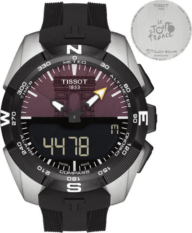 Smart Watches for Mens Health Monitoring-Tissot Watch T-Touch Expert Solar Tour De France 2016 Smart Watches for Mens Health Monitoring-Tissot Watch T-Touch Expert Solar Tour De France 2016