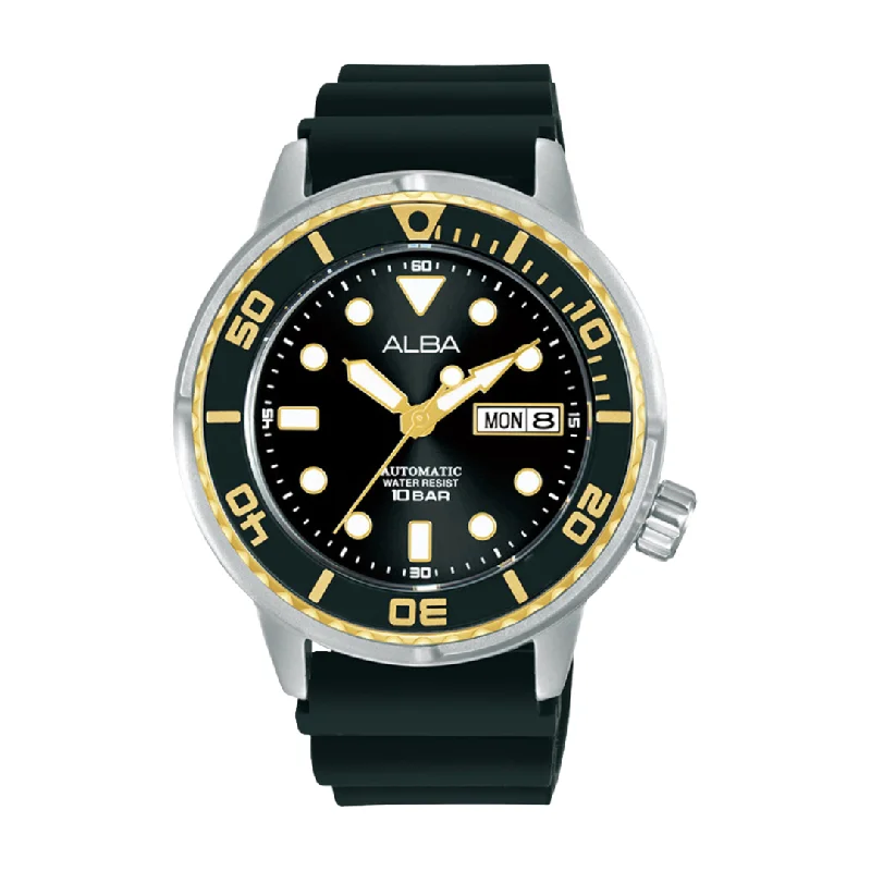 men's Seiko for sailing -ALBA AL4250X ACTIVE 3 HANDS DATE AUTOMATIC MEN WATCH