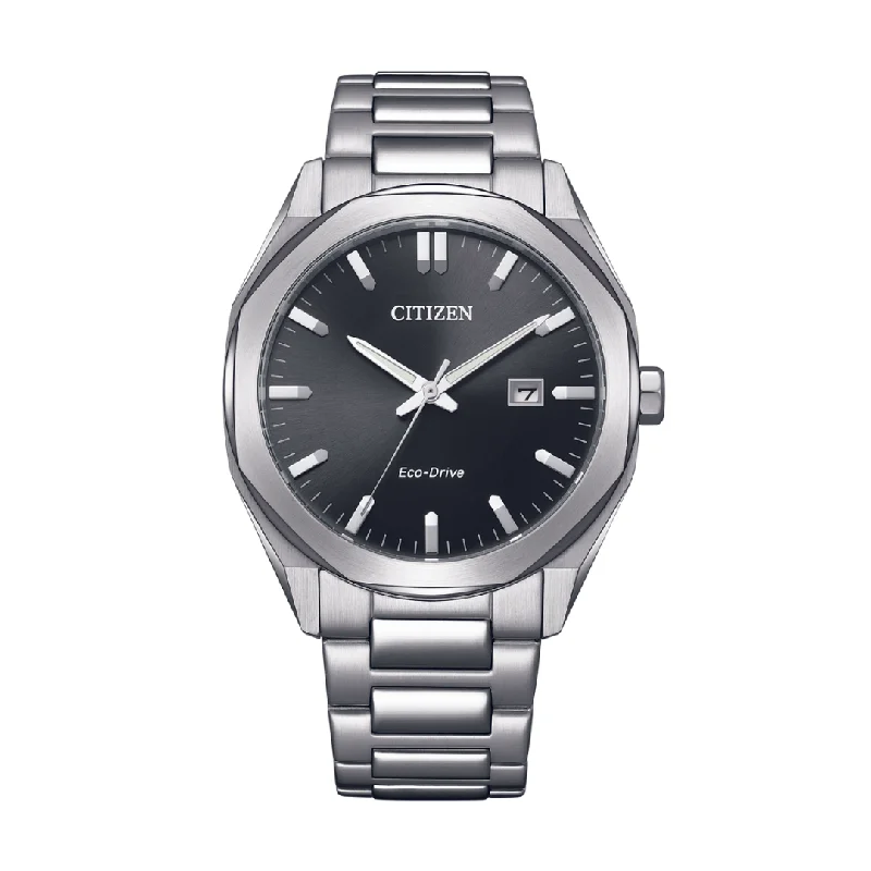 men's Seiko for luxury enthusiasts -CITIZEN BM7600-81E ECO-DRIVE STAINLESS STEEL MEN WATCH