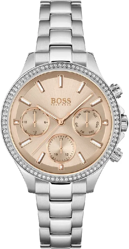 women's mechanical watches with BGW9 SuperLuminova display function -Boss Hera Ladies