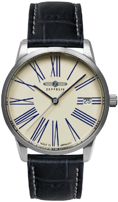 women's mechanical watches with vibration alert display -Zeppelin Flatline