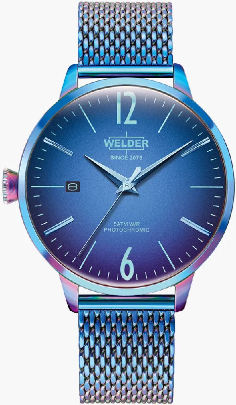 women's mechanical watches with triple time zone design -Welder Watch Moody