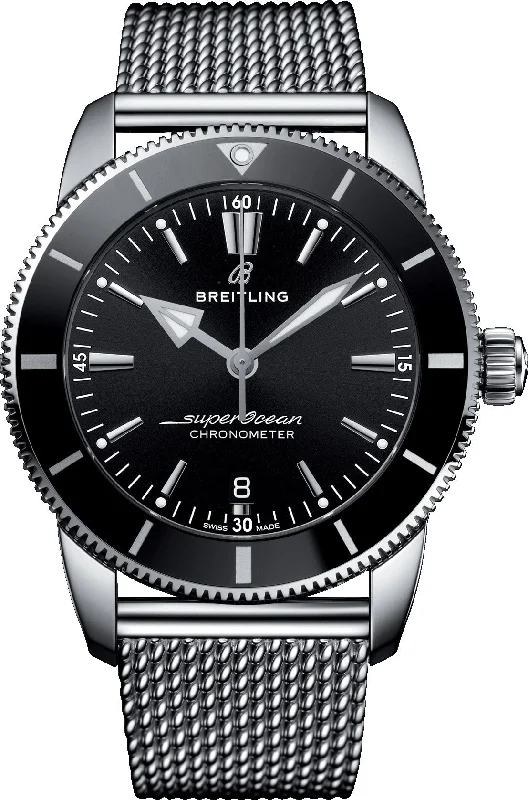 men's mechanical watches for formal occasions -Breitling Superocean Heritage II B20 44 Aero Classic Bracelet D