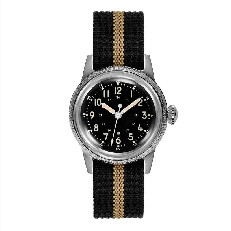 affordable men's military pants online -Rdunae RA05 36mm Retro Field Quartz Watch