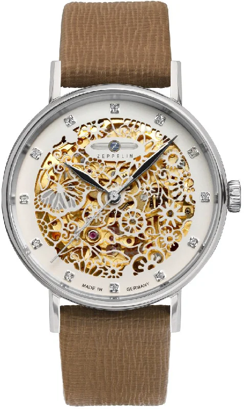 women's mechanical watches with quartz display -Zeppelin Princess of the Sky Ladies