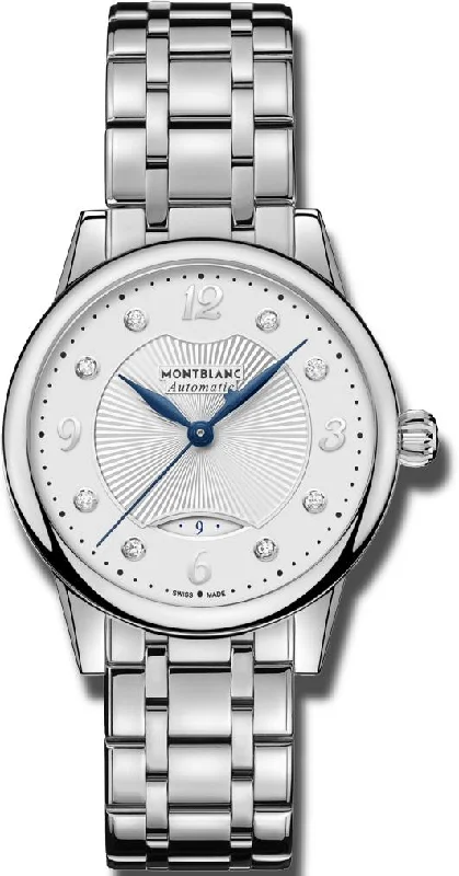women's mechanical watches with timer design -Montblanc Watch Boheme Automatic Date