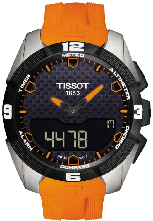 Mens Smart Watch Accessories-Tissot Watch T-Touch Expert Solar