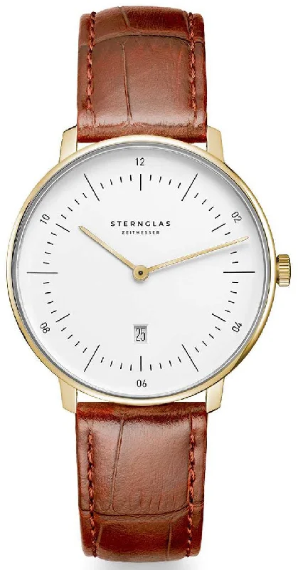 women's mechanical watches with GMT function -Sternglas Naos XS