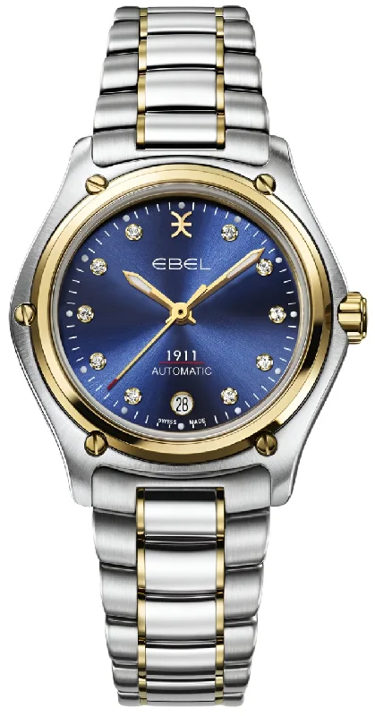 Ebel women's watches with rotating bezel-​Ebel 1911 Ladies
