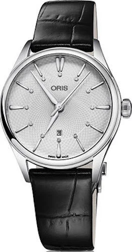 women's mechanical watches with spring drive design -Oris Watch Artelier Date