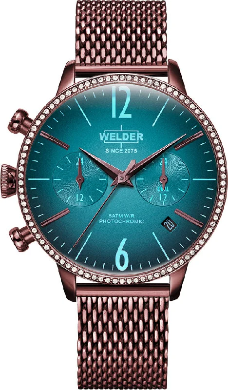 women's mechanical watches with high precision -Welder Watch Moody Dual Time