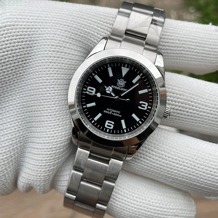 best men's climbing watches for hiking -Steeldive SD1934T Retro Explore Automatic Watch best men's climbing watches for hiking -Steeldive SD1934T Retro Explore Automatic Watch
