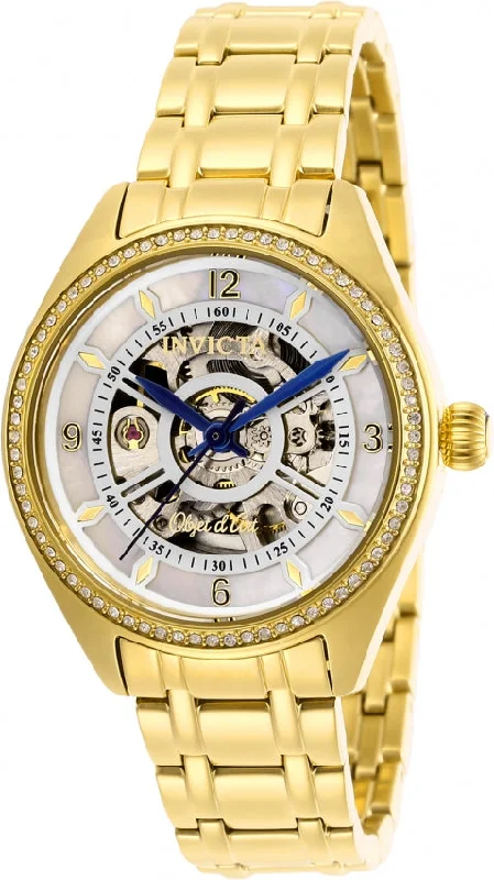 women's mechanical watches for sailing enthusiasts -Invicta Watch Objet D Art Ladies