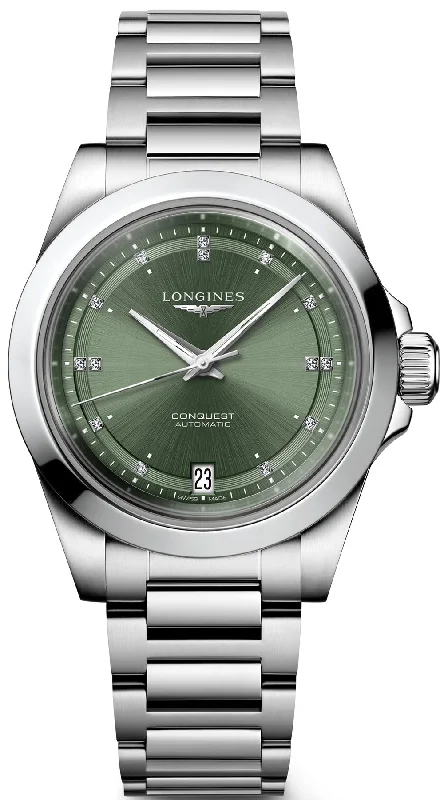 women's Longines LED light design watches -Longines Conquest Ladies
