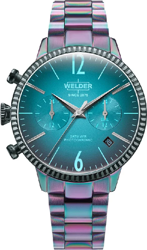 women's mechanical watches with phosphorescent display -Welder Watch Royal