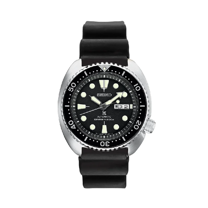 men's chronograph watches with SuperLuminova design -SRPE93 Prospex Automatic Diver 45mm - Black on Rubber Strap men's chronograph watches with SuperLuminova design -SRPE93 Prospex Automatic Diver 45mm - Black on Rubber Strap