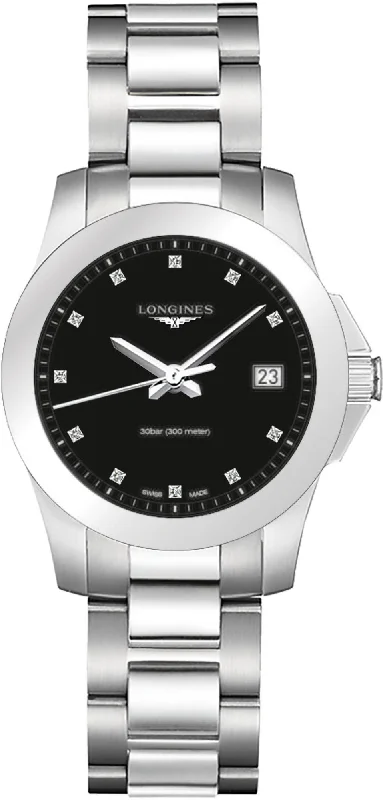 women's Longines vintage design watches -Longines Conquest Ladies