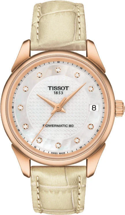 women's Tissot elegant design watches -Tissot Watch Vintage Automatic Powermatic 80 Ladies