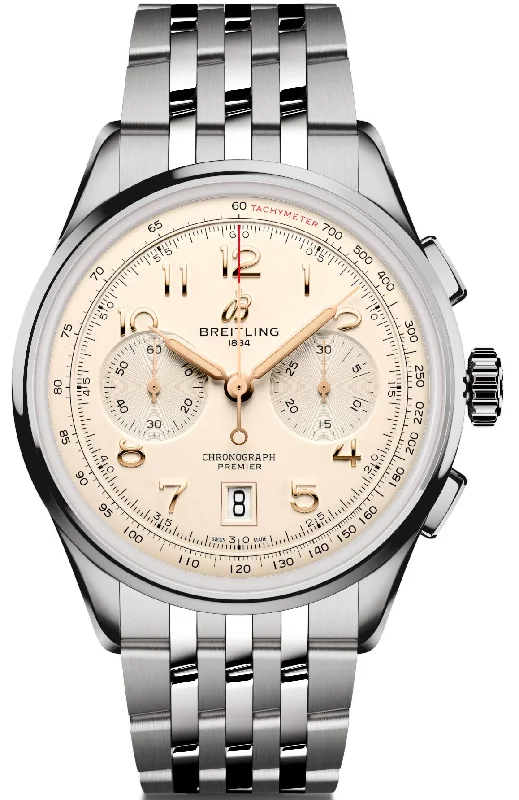 men's chronograph watches for surfing -Breitling Premier B01 Chronograph 42