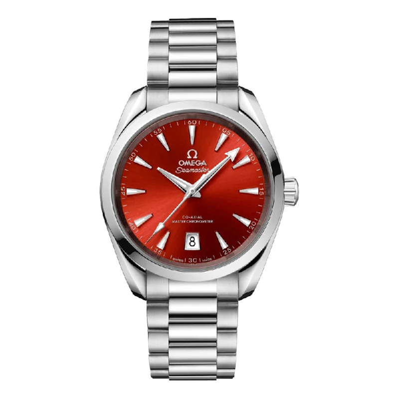men's dive watches with elegant style -Seamaster Aqua Terra Shades 150M Co-Axial Master Chronometer 38mm - Terracotta on Bracelet