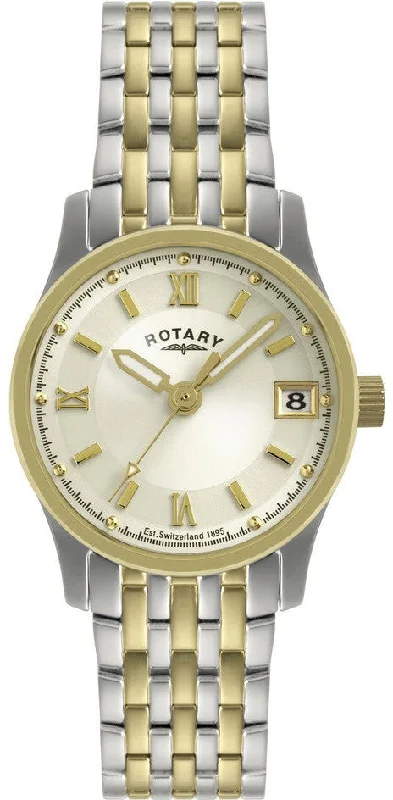women's Rotary with canvas straps -Rotary Watch Core Ladies