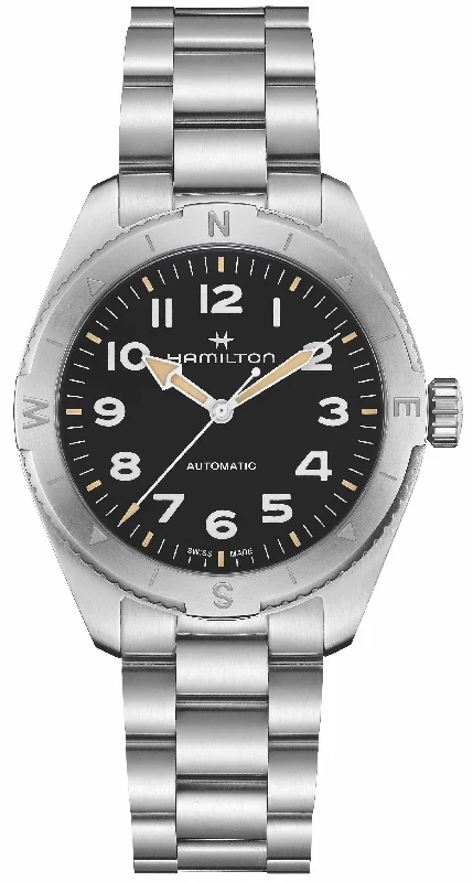 men's mechanical watches with domed design -Hamilton Khaki Field Expedition 41mm