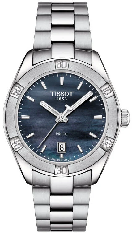 women's Tissot modern design watches -Tissot PR100 Sport Chic