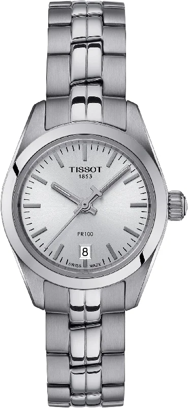 women's Tissot date magnifier design watches -Tissot Watch PR100 Ladies