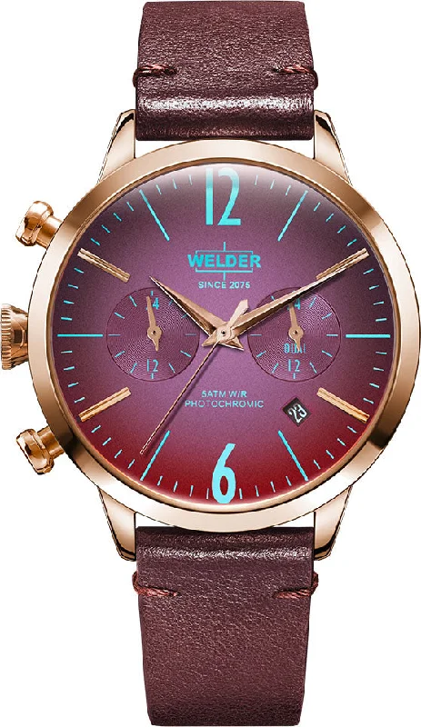 women's mechanical watches with anti-reflective design -Welder Watch Moody Dual Time women's mechanical watches with anti-reflective design -Welder Watch Moody Dual Time