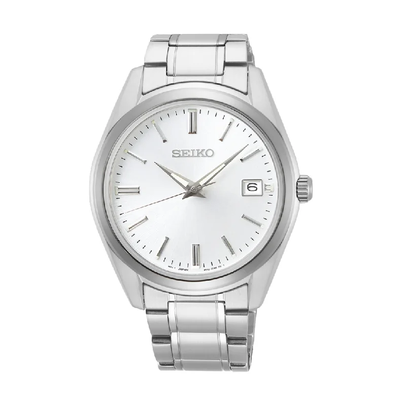 men's digital watches with BGW9 SuperLuminova style design -SEIKO SUR307P1 QUARTZ MEN WATCH