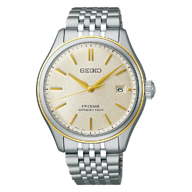 men's Seiko with date display function -Seiko Presage Classic Series