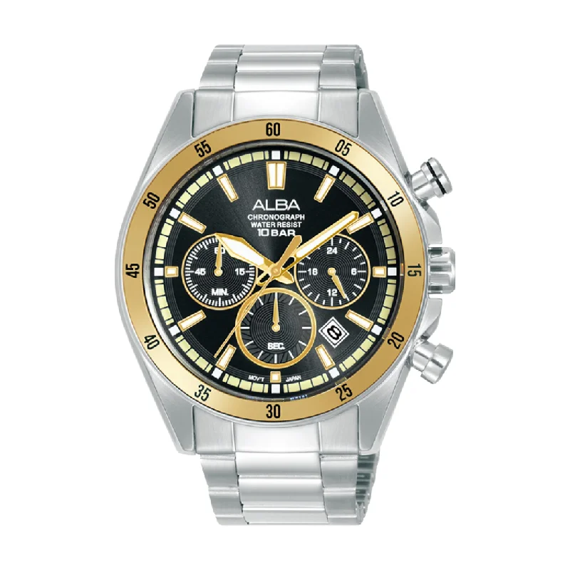 men's chronograph watches with tourbillon display function -ALBA AT3J19X ACTIVE CHRONOGRAPH MEN WATCH men's chronograph watches with tourbillon display function -ALBA AT3J19X ACTIVE CHRONOGRAPH MEN WATCH