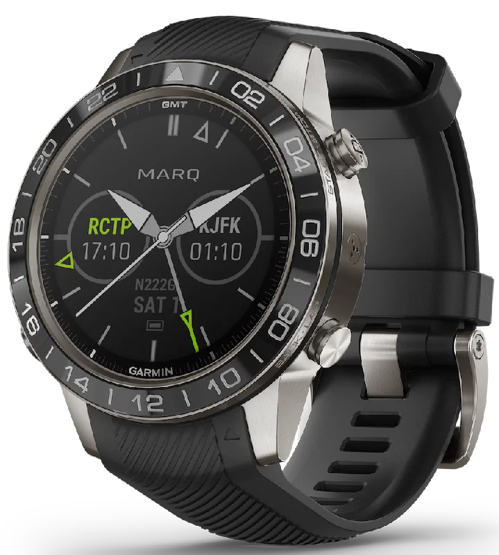 Smart Watches for Mens Limited-Garmin MARQ Watch Aviator Performance Edition D