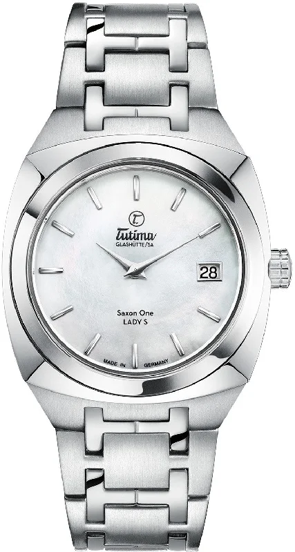 women's mechanical watches with modern design -Tutima Saxon One Lady S