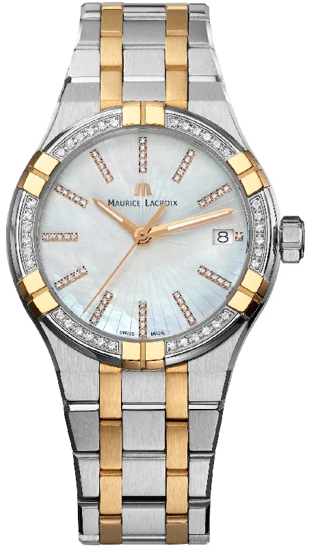Silver-tone women's Maurice Lacroix watches -​Maurice Lacroix Aikon Quartz