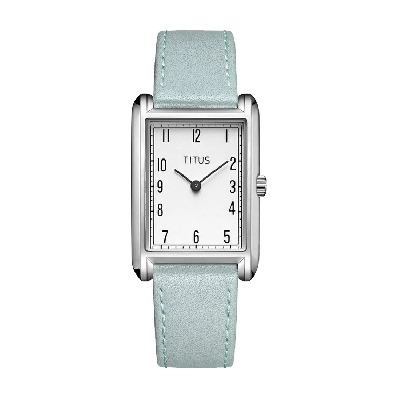 women's mechanical watches with spring drive display -SOLVIL ET TITUS CLASSICIST W06-03244-001 2 HANDS QUARTZ LEATHER WOMEN WATCH