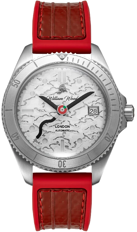 men's mechanical watches with commemorative edition design -William Wood Extinguisher men's mechanical watches with commemorative edition design -William Wood Extinguisher