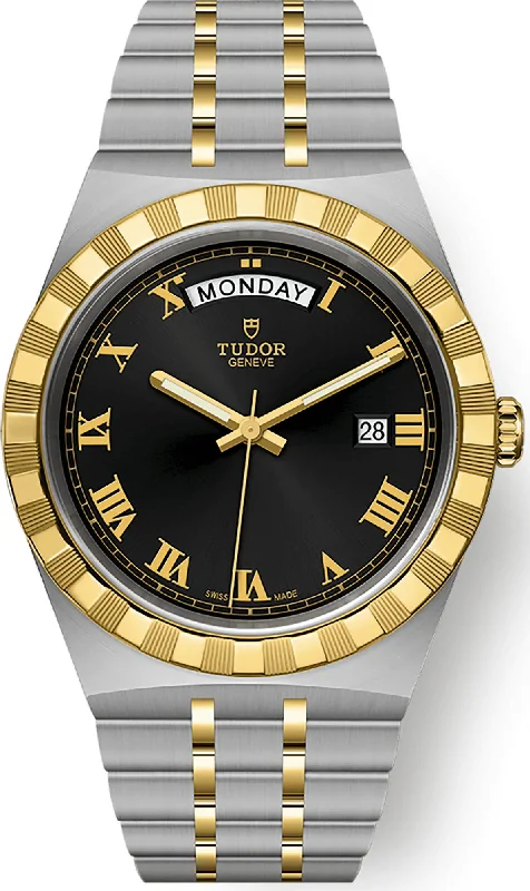 men's mechanical watches with silicone style straps -TUDOR Royal 41
