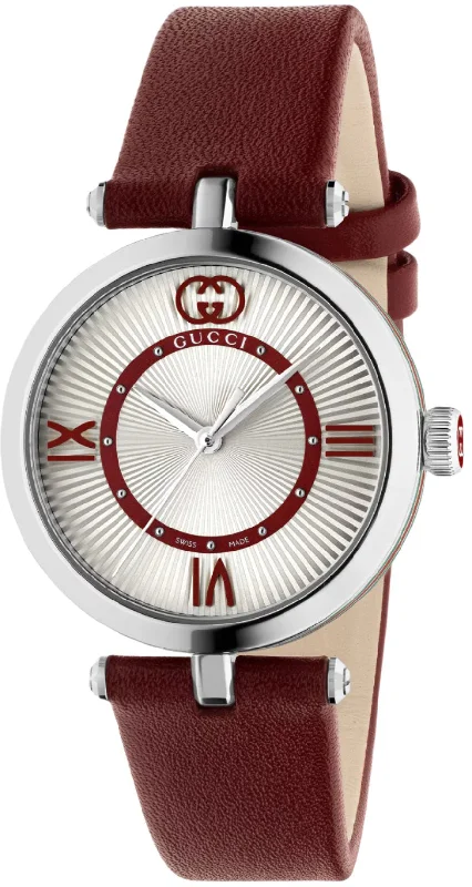 women's mechanical watches with monogram engraving display function -Gucci Model 2000