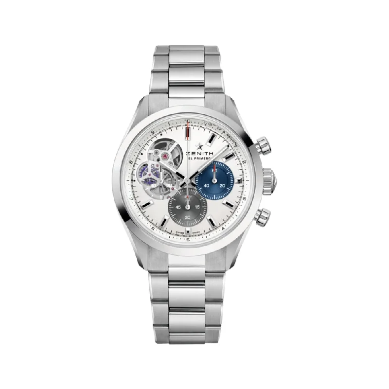 men's chronograph watches with mechanical display function -Chronomaster Open 39.5 mm - Silver men's chronograph watches with mechanical display function -Chronomaster Open 39.5 mm - Silver
