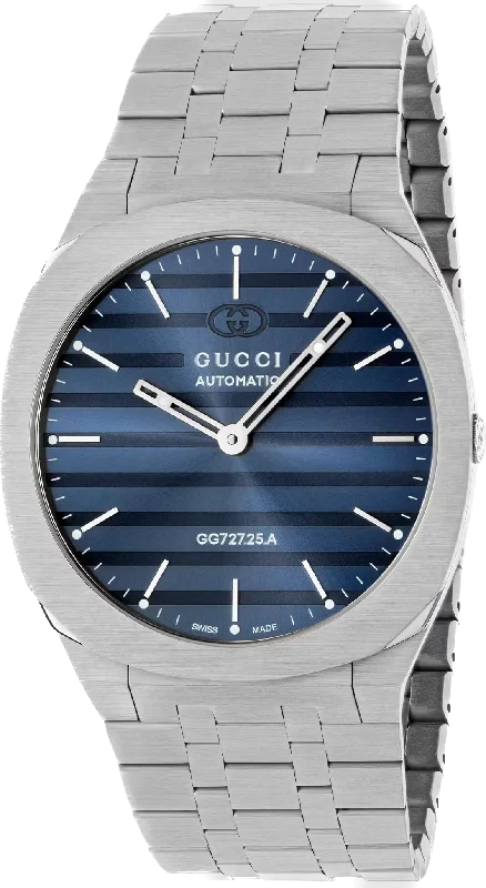 men's mechanical watches with anti-reflective design -GUCCI 25H
