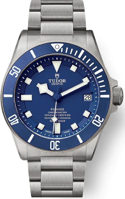 men's mechanical watches with quick-release style straps -TUDOR Pelagos 42