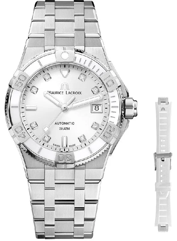 Women's Maurice Lacroix watches with mother-of-pearl dial -Maurice Lacroix Watch Aikon Venturer Women's Maurice Lacroix watches with mother-of-pearl dial -Maurice Lacroix Watch Aikon Venturer