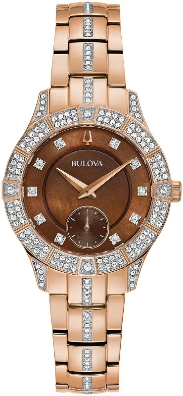 women's Bulova quartz watches -Bulova Watch Crystal Phantom Ladies