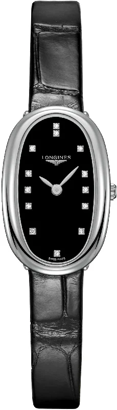 women's Longines stopwatch design for precision -Longines Watch Symphonette Ladies