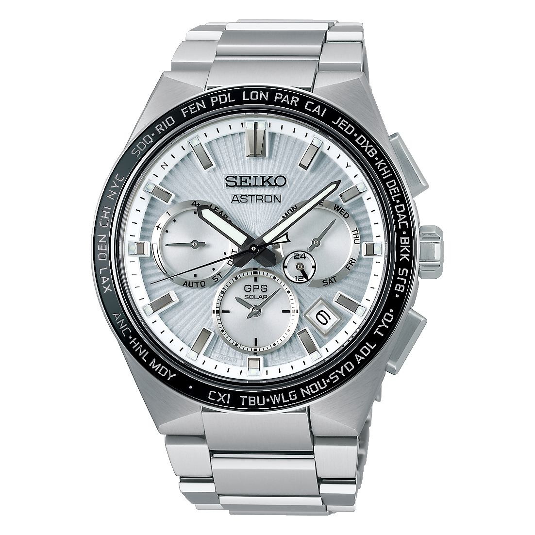 men's Seiko triple time zone watches -SEIKO ASTRON SSH117J1 "SUNRAY SILVER LINING" GPS SOLAR 5X53 DUAL-TIME MEN WATCH men's Seiko triple time zone watches -SEIKO ASTRON SSH117J1 "SUNRAY SILVER LINING" GPS SOLAR 5X53 DUAL-TIME MEN WATCH