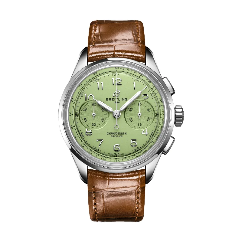 Seiko-Presage alternatives-Premier B09 40mm Stainless Steel - Pistachio Green