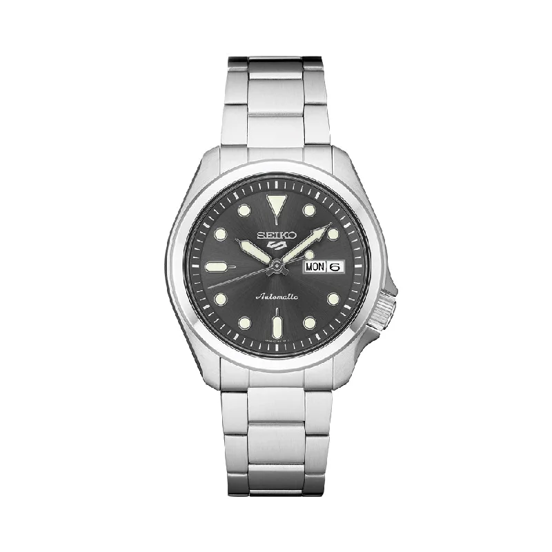 men's GMT watches with leather straps -SRPE51 5 Sports 40mm - Grey on Bracelet